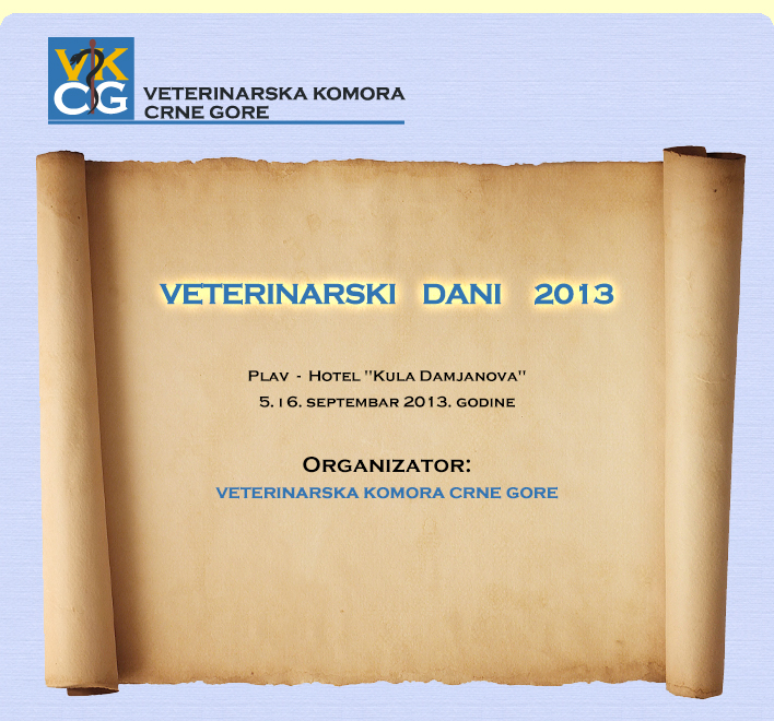 veterinarski dani 2013